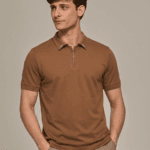 POLO COM ZÍPER E DETALHES NA GOLA - imagem 3