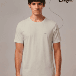 T-SHIRT BÁSICA ALGODÃO + ELASTANO
