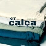 KIT CALÇA SARJA